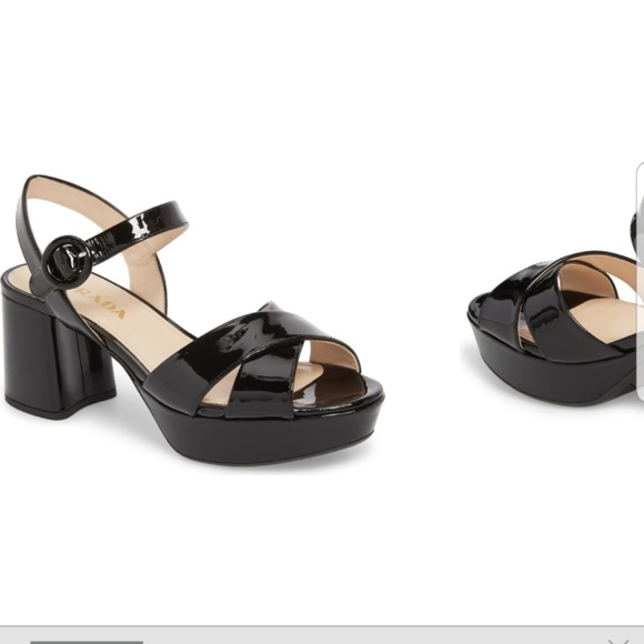 Prada Shoes - I have a pair of Prada Platform sandals Prada Shoes - I have a pair of Prada Platform sandals